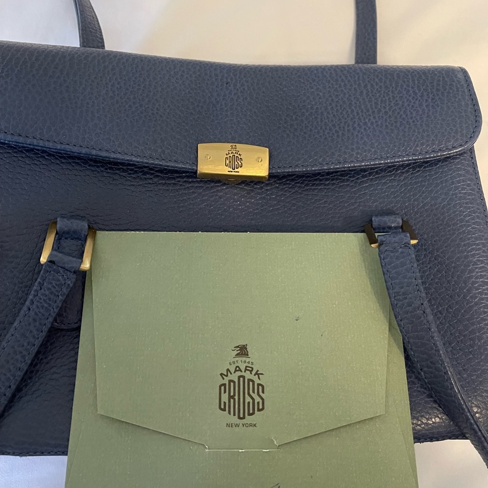 Mark Cross Periwinkle Purse